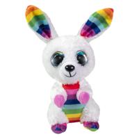 Lumo Stars knuffel - konijn rainbow, 15cm - thumbnail