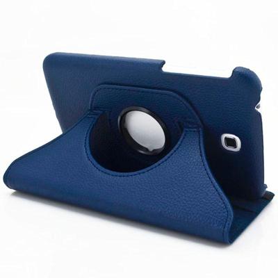 360 graden draaibaar Lichi structuur lederen hoesje met houder & opbergruimte voor pinpassen opberg vakjes voor Samsung Galaxy Tab 3 (7.0) / P3200(do