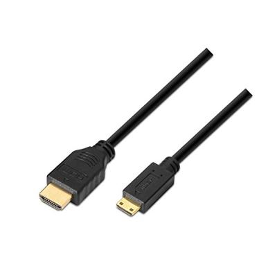 Kabel HDMI naar Mini HDMI NANOCABLE 10.15.0902 1,8 m Zwart 1,8 m