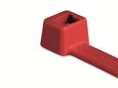 HellermannTyton 111-03004 T30R-PA66-RD Kabelbinder 150 mm 3.50 mm Rood Weerbestendig 100 stuk(s)