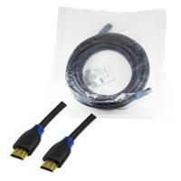 LogiLink CH0065 HDMI-kabel HDMI Aansluitkabel HDMI-A-stekker, HDMI-A-stekker 7.50 m Zwart 4K UHD, Audio Return Channel (ARC), Vergulde steekcontacten - thumbnail