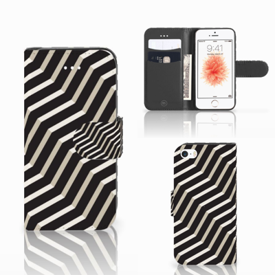Apple iPhone 5 | 5s | SE | Book Case | Illusion Apple iPhone 5 | 5s | SE | Book Case | Illusion