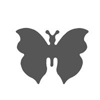 Vaessen Creative • figuurpons vlinder atlas maxi - thumbnail