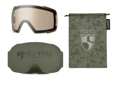 I/O Mag Sneeuwbril Smith x High Fives - ChromaPop Sun Black One Size