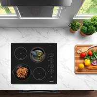 Vitro-keramische Kookplaat Cata 604 HVI 59 cm 6000 W - thumbnail