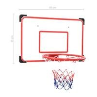 VidaXL 5-delige basketbalset wandmontage - thumbnail