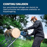 Bosch Professional GKE 18V-40 Accu-kettingzaag Accu Lengte mes 360 mm - thumbnail