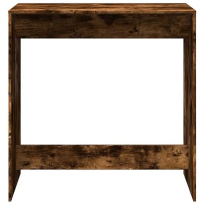 Bartafel 102x50x103,5 cm bewerkt hout gerookt eikenkleur