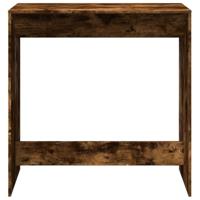 Bartafel 102x50x103,5 cm bewerkt hout gerookt eikenkleur - thumbnail