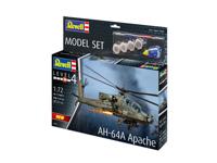 Revell modelbouwpakket - ah-64a apache 1:72 - 71dlg. - incl. basiskleuren verf - thumbnail