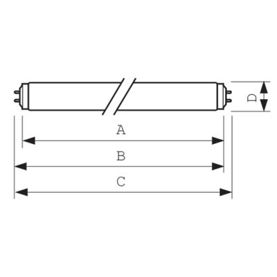 Philips TL-M RS fluorescente lamp 39,5 W G13 A Koel wit Philips TL-M RS fluorescente lamp 39,5 W G13 A Koel wit