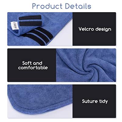 Nobleza Hondenbadjas - Microvezel - Maat M - 50 cm - Blauw - thumbnail