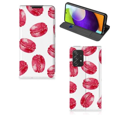 Samsung Galaxy A52 | Flip Style Cover | Pink Macarons