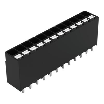 WAGO 2086-1112 Printklem 1.50 mm² Aantal polen 12 Zwart 1 stuk(s)