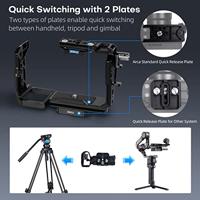 Sirui Full cage kit (met handgreep) voor Sony FX3/FX30 - thumbnail