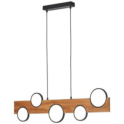 Brilliant HanglampCheesy hout - G99938/76