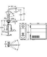 Bruisendwater Keukenkraan GROHE Blue Home Duo Starterkit Chilled en Sparkling Water L Uitloop Chroom - thumbnail