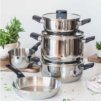 Kookpot met Deksel Monix M240326 Staal - thumbnail