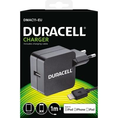 Duracell DMAC11-EU oplader voor mobiele apparatuur Binnen Zwart