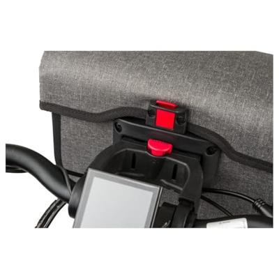 AGU Tech Stuurtas Shelter KLICKfix Large - Grijs - Waterdicht