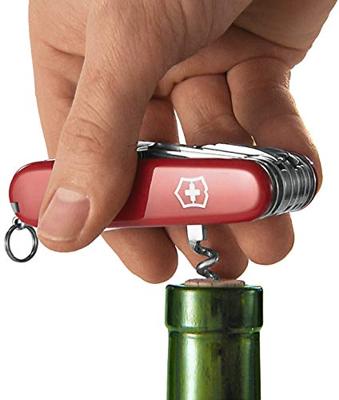 Victorinox SwissChamp 1.6795.T Zwitsers zakmes Aantal functies 33 Rood (transparant)