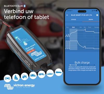 Victron Energy Blue Smart IP65 12/7 Loodaccu-lader 12 V Laadstroom (max.) 7 A