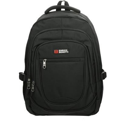 Enrico Benetti Hamburg 17'' Laptop Rugzak-Black