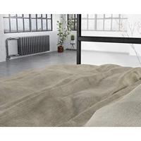 Sleeptime Flanel Washed Cotton Taupe 140 x 200/220 cm - thumbnail
