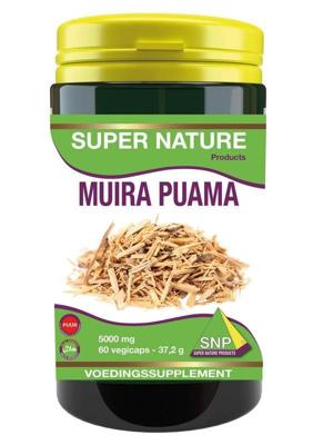 SNP Muira puama 5000mg puur 60 Vegetarische capsules