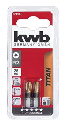 kwb 124103 Bitset PZ 3 Staal 2 stuk(s)