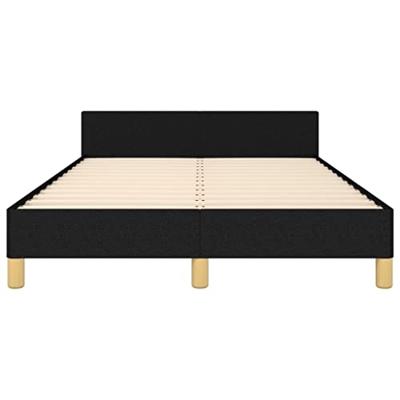 Bedframe zonder matras 120x200 cm stof zwart