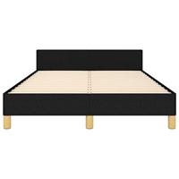 Bedframe zonder matras 120x200 cm stof zwart - thumbnail