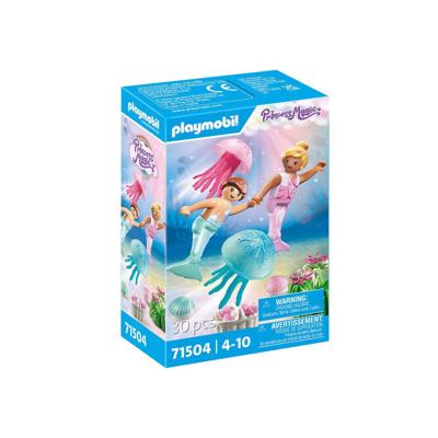 PLAYMOBIL Princess Magic zeemeerminkinderen met kwallen 71504