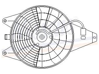 Ventilator, condensator airconditioning 85375 Ventilator, condensator airconditioning 85375