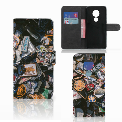 Motorola Moto G7 Power | Telefoonhoesje met foto | Badges