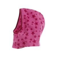 Playshoes fleece bivakmuts Balaclava Sterren Fuchsia - thumbnail