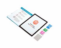 STM Gehard glas Screen Protector voor iPad Pro 12,9 inch (6e/5e/4e/3e generatie) - transparant (stm-233-241LZ-01) - thumbnail