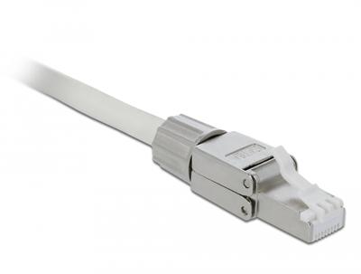 Delock 86477 RJ45-stekker Cat.6A STP zonder gereedschap