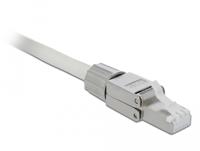Delock 86477 RJ45-stekker Cat.6A STP zonder gereedschap - thumbnail