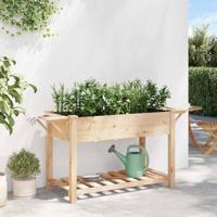 Tuin Bloempot Beige 155 x 59 x 76,5 cm Massief Vurenhout - thumbnail