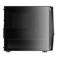 Silverstone FARA V1M PRO Tower Zwart - thumbnail