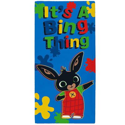 Bing Bunny Strandlaken Bing Thing - 70 x 140 cm - Blauw Bing Bunny Strandlaken Bing Thing - 70 x 140 cm - Blauw