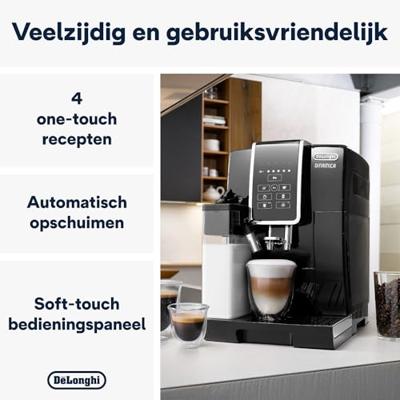 DeLonghi ECAM 350.55.B Dinamica Espressomachine Zwart