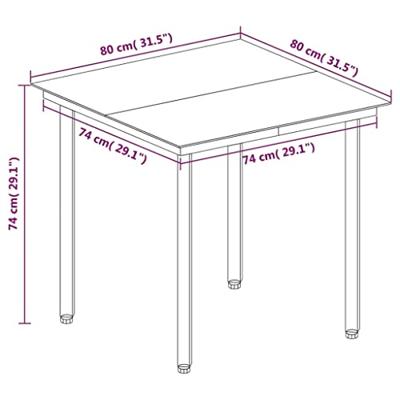 5-delige Tuinset met kussens poly rattan en glas