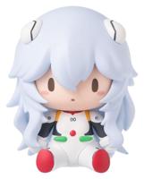 Evangelion: 3.0+1.0 Thrice Upon a Time Fuwa Petit Chibi Figure Rei: Long Hair 8 cm - thumbnail