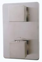 Wiesbaden Rombo afbouwdeel therm. 2 weg geb.staal - thumbnail