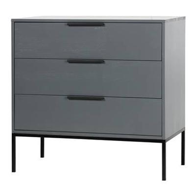 WOOOD Ladekast / Commode Adam - Staalgrijs