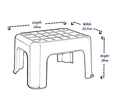 Kruk 30 x 25 x 18 cm Polypropyleen