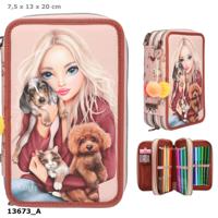 TOPModel 3-vaks etui FUR EVER FRIENDS - thumbnail