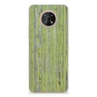 Nokia G50 | Bumper Hoesje | Green Wood - thumbnail